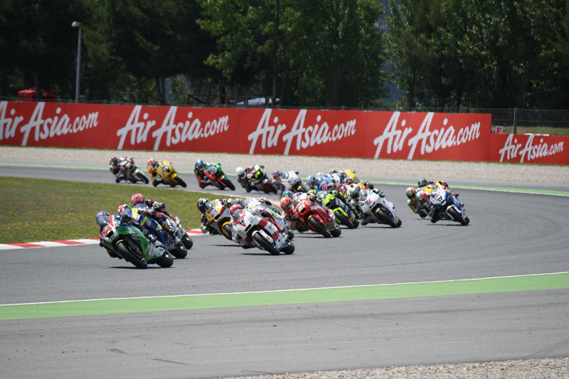 Action from Moto2